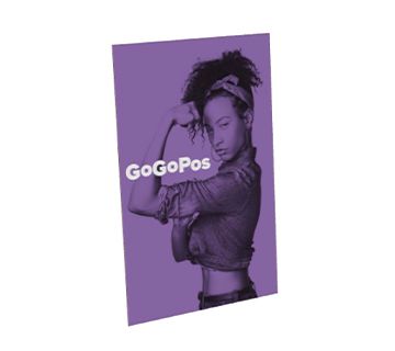 GoGoPos Papfigur - Entegrate / Print-shop.dk